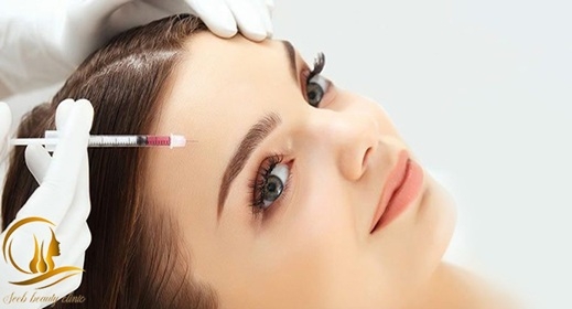 تزریق بوتاکس پیشانی